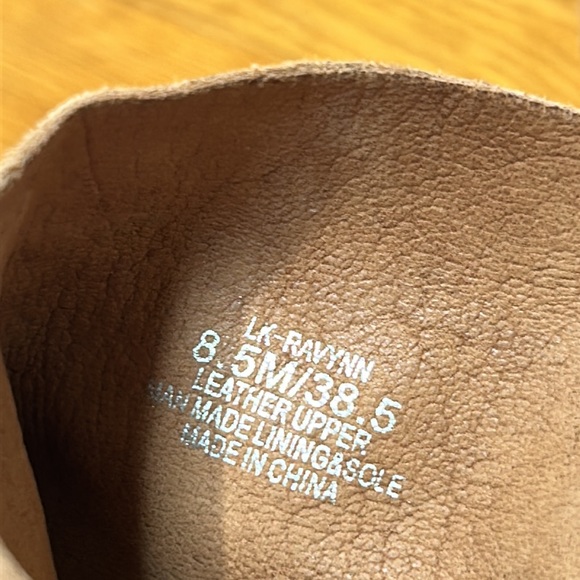 Lucky Brand LK Ravynn style leather suede booties.  Great condition. Size 8.5. - Picture 10 of 13